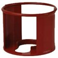Saf-T-Cart Low Pressure, Course Thread, Construction Collar, 3.5in. for Acetylene, Red CC2FOS-13